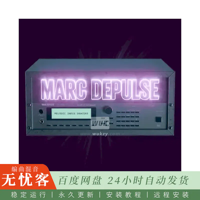 采样	Unison Artist Series Marc DePulse Melodic Indie Dancers@独立舞曲旋律科技采样