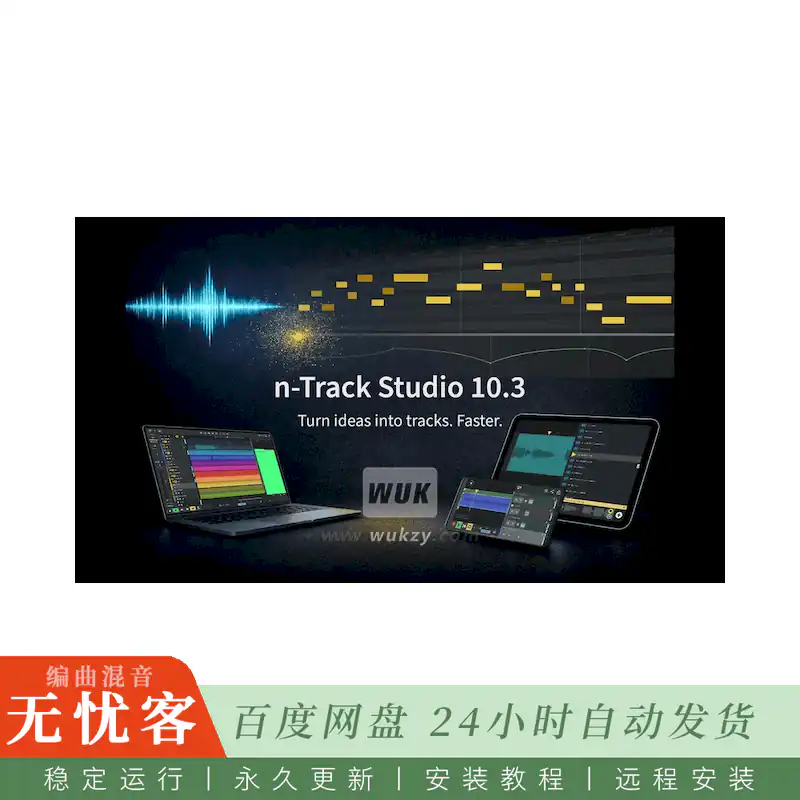 宿主	n-Track Studio@多轨录音混音数字音频工作站（Win）