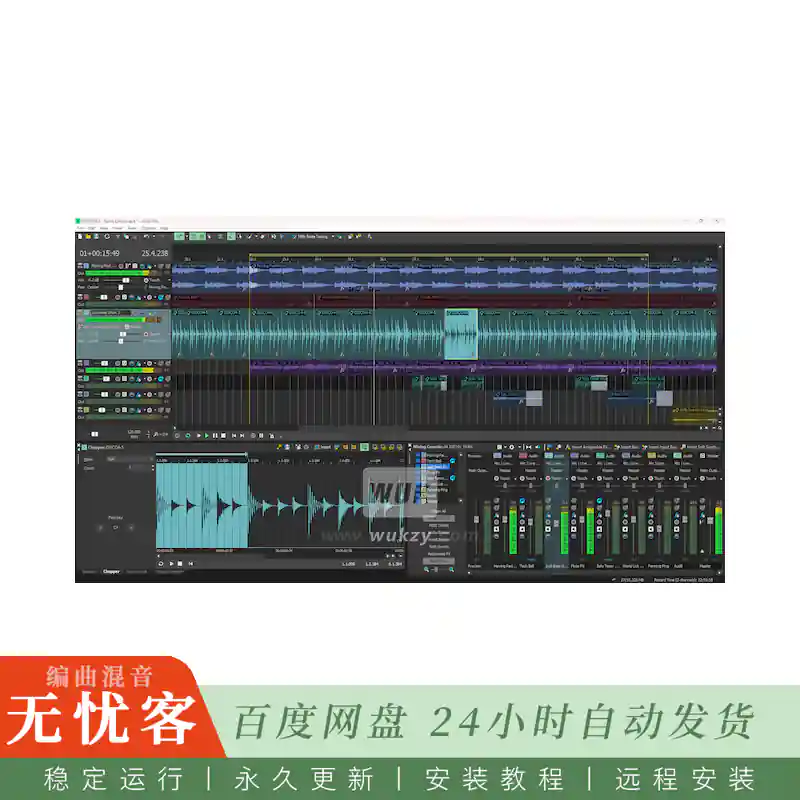 宿主	Boris FX Acid Pro@多轨音频编曲宿主（Win）