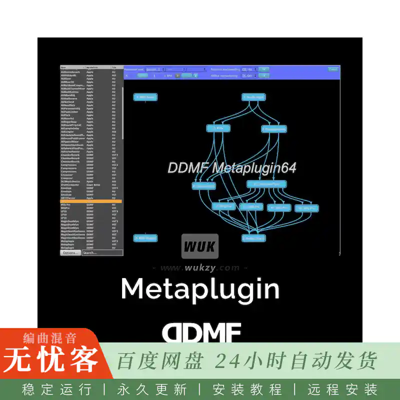 工具	DDMF MetaPlugin@插件链式加载路由与格式桥接工具（Win+Mac）