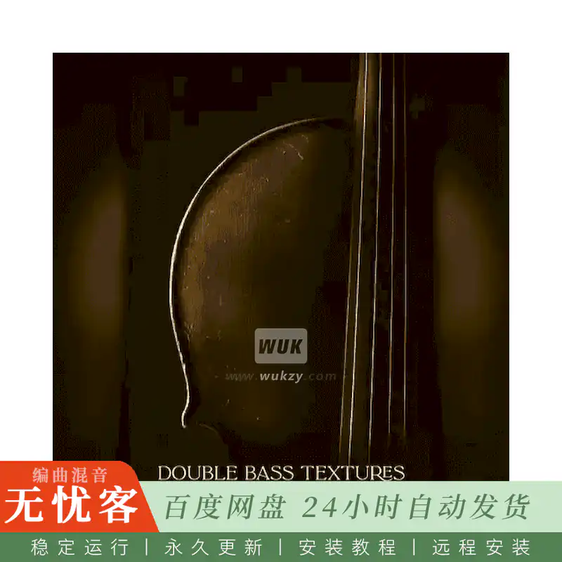 KTK	Emergence Audio Double Bass Textures@低音提琴长音嗡鸣纹理（Kontakt）