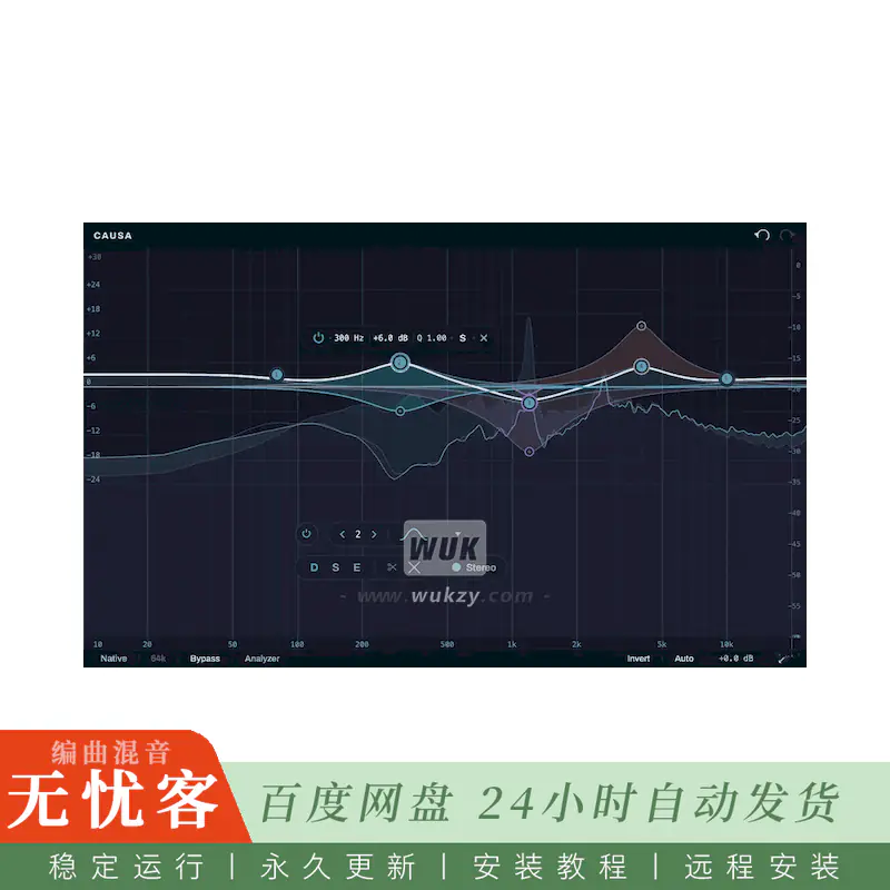 效果	GBC Audio Causa@创意瞬态塑形与饱和效果器（Win）
