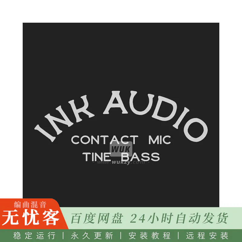 KTK	Ink Audio Contact Mic Tine Bass@罗德钢琴贝司（Kontakt）