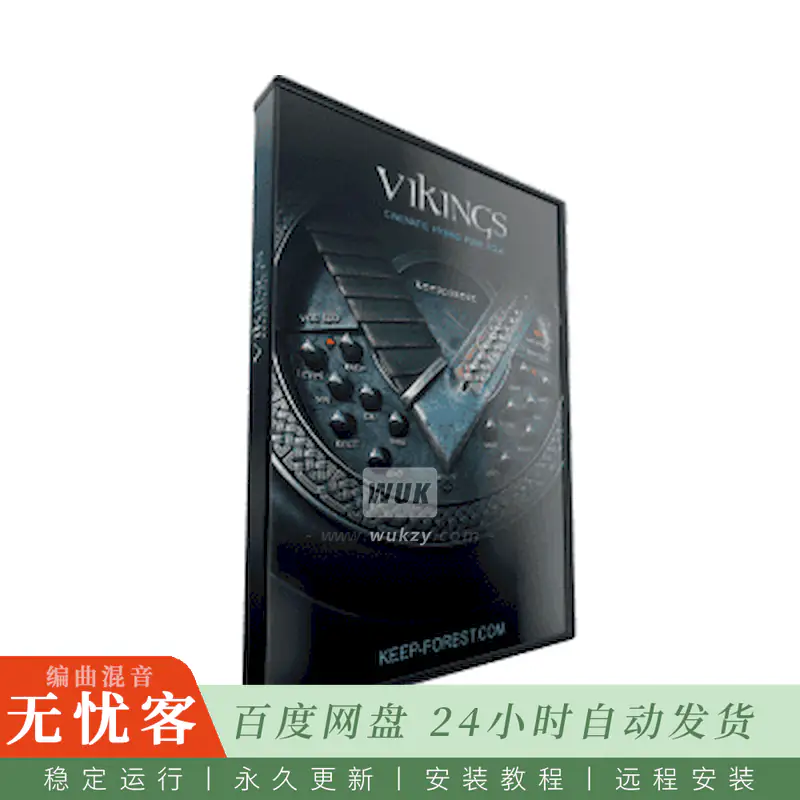 KTK	KeepForest Vikings Expansion Metal Cinematic Toolkit@维京金属电影配乐扩展（Kontakt）