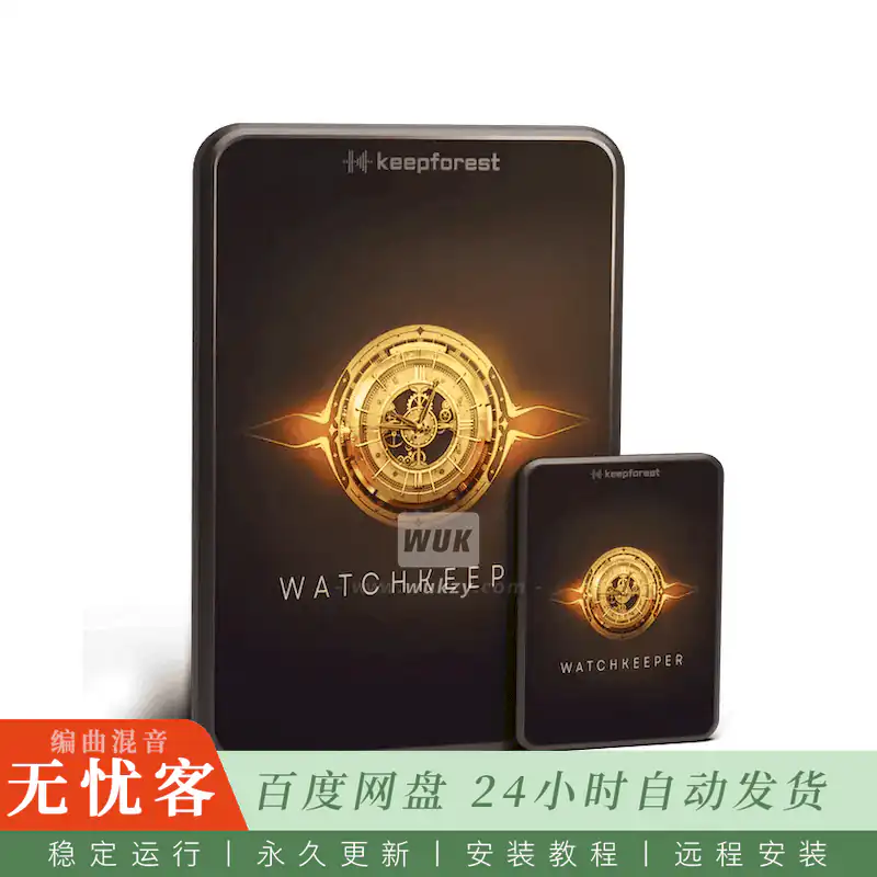 KTK	Keepforest Watchkeeper@倒计时脉冲与机械节奏设计工具（Kontakt）
