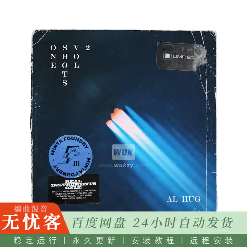 采样	Minta Foundry Al Hug One Shots Vol 2@178件复古器乐单音