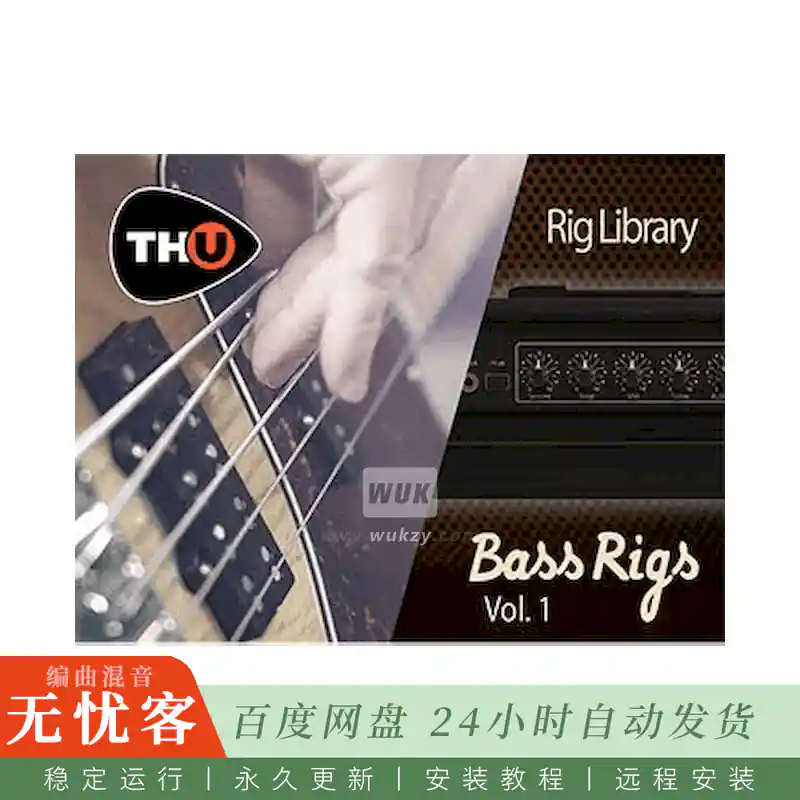 采样	Overloud Bass Rigs Vol.1@38套贝斯放大器与前置放大器建模