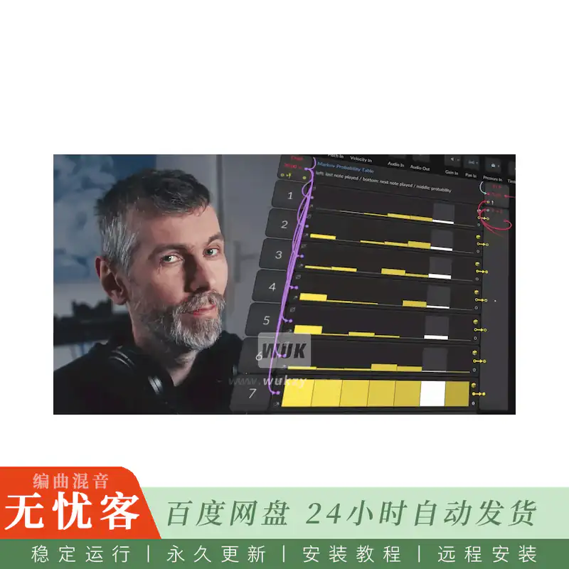 工程	Polarity Music Markov Ambient@马尔可夫链概率生成氛围编曲