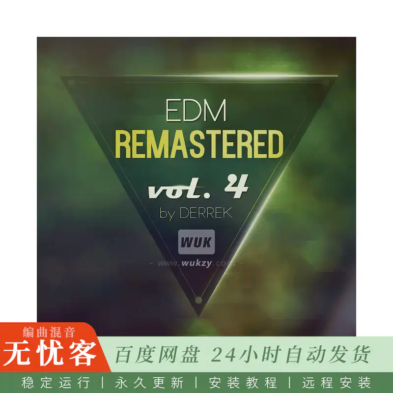 预设	Reveal Sound EDM Remastered Vol.4@32个免费EDM风格Spire预设