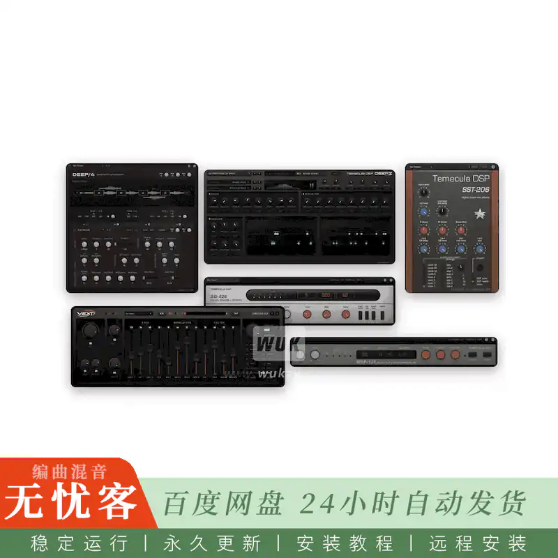 效果	Temecula DSP Everything Bundle@六款复古数字硬件风格插件（Win）