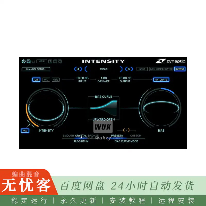 效果	Zynaptiq Intensity@无限压缩（Win）