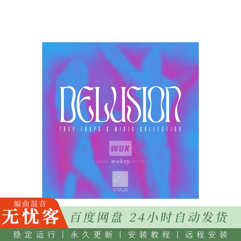 Aotbb Delusion Vol 2@陷阱与R&B旋律鼓组采样