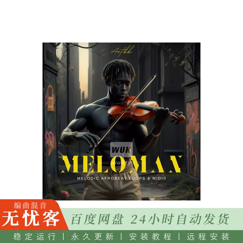 Aotbb Meloman Melodic Afrobeats@旋律化Afrobeats合成器与吉他循环
