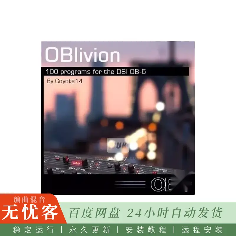Barb And Co OBlivion Sound Set For OB-6@合成器纹理音色预设