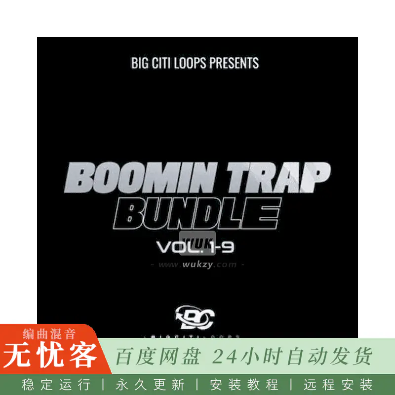 Big Citi Loops Boomin Trap Bundle@Metro Boomin风格陷阱编曲套件合集