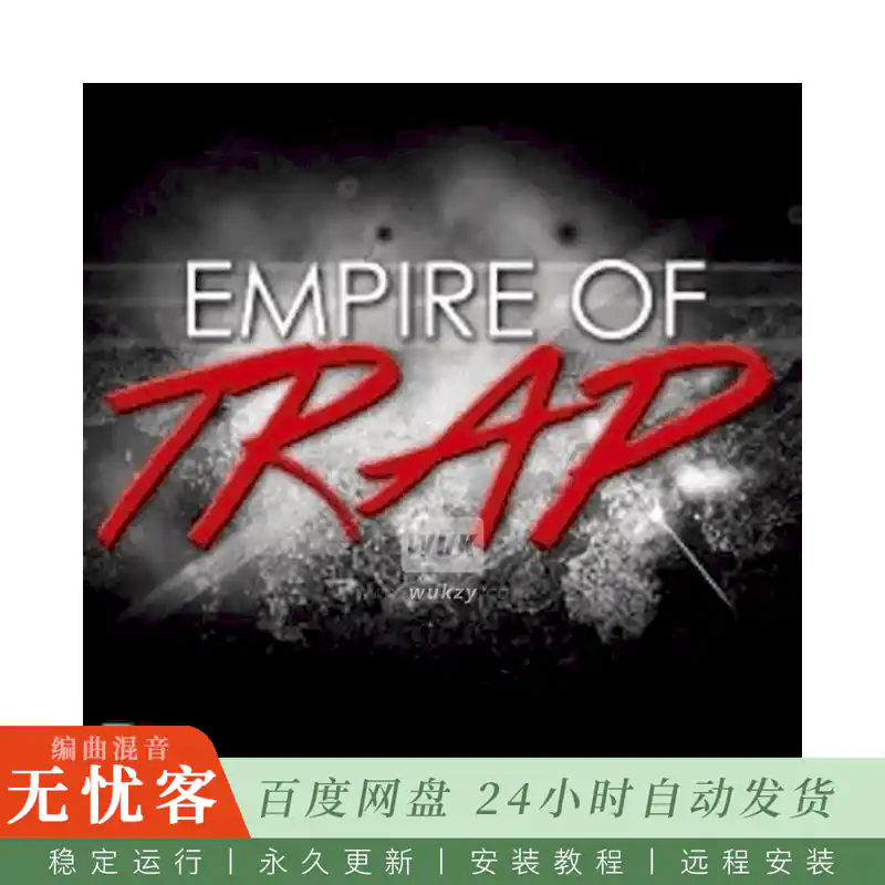 Big Citi Loops Empire Of Trap@陷阱嘻哈与西海岸风格免版税构建套件