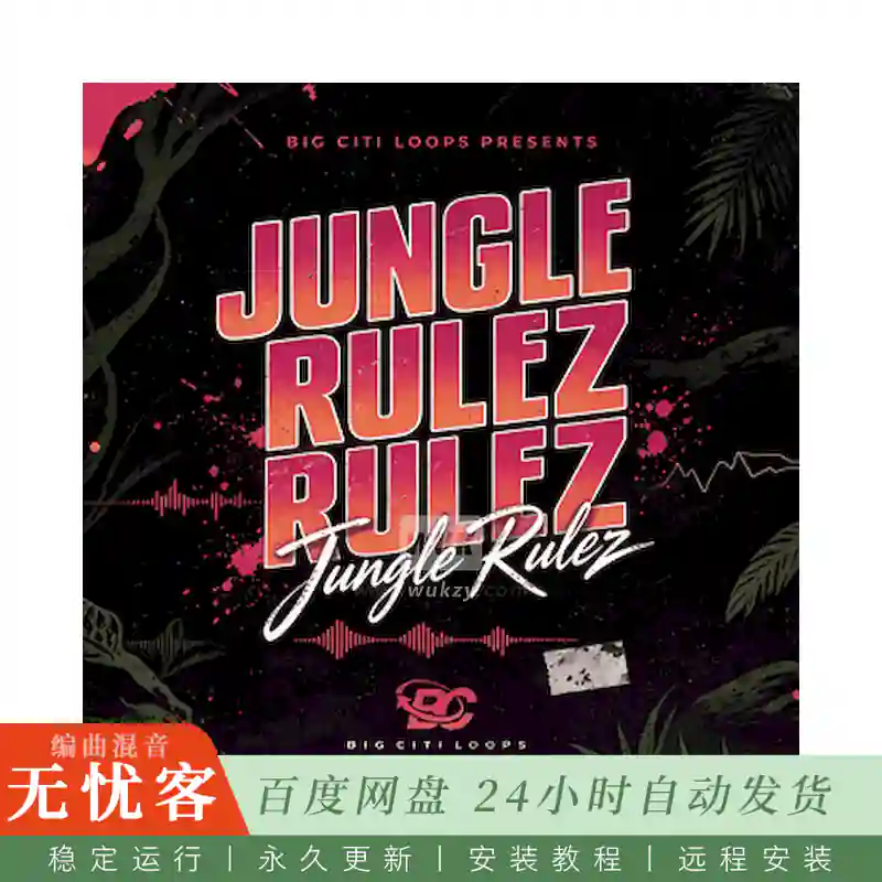 Big Citi Loops Jungle Rulez@丛林嘻哈音频素材