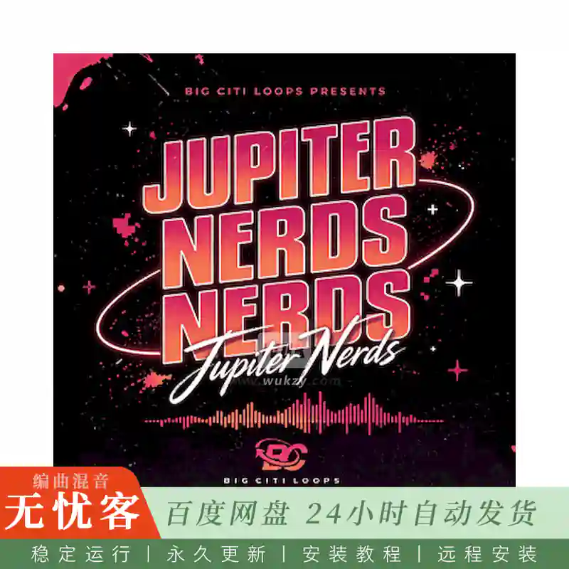 Big Citi Loops Jupiter Nerds@复古电子音频素材