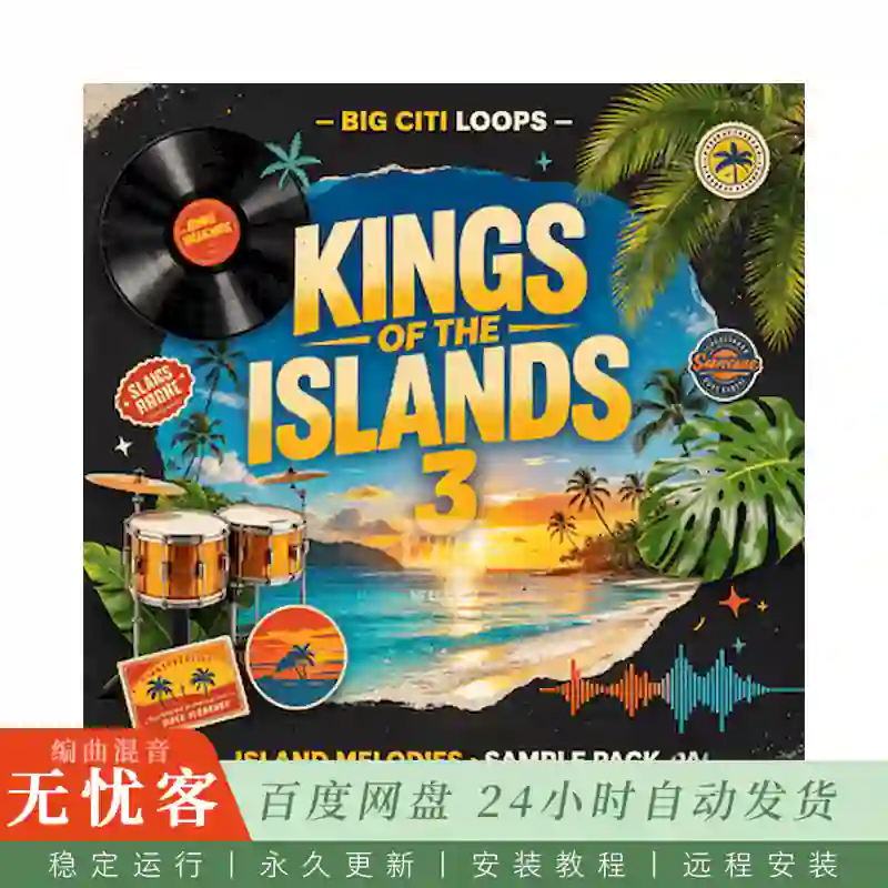 Big Citi Loops Kings Of The Islands 3@海岛风旋律素材