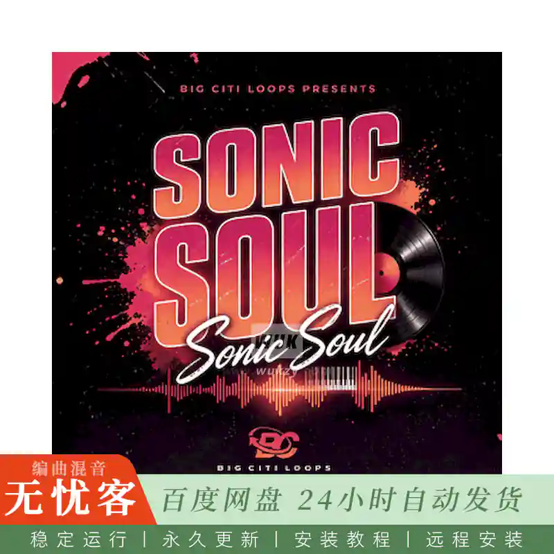 Big Citi Loops Sonic Soul@器乐灵魂乐旋律编曲套件