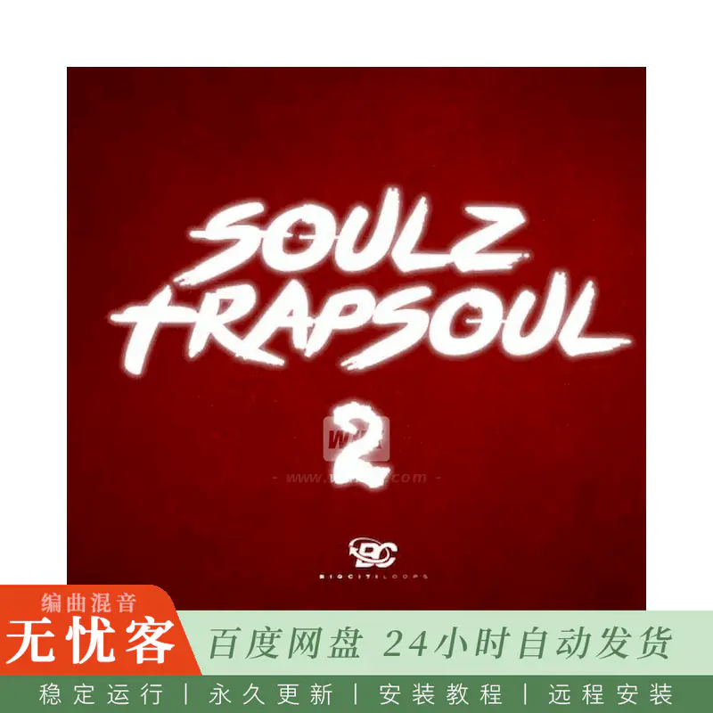 Big Citi Loops SoulZ Trapsoul@陷阱灵魂节奏布鲁斯采样合集
