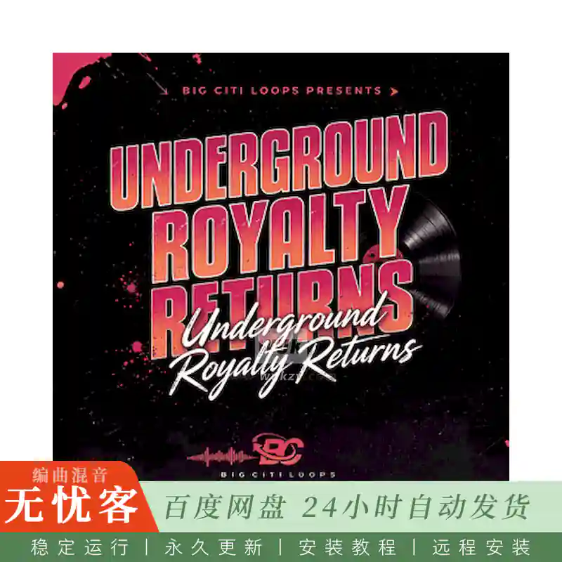 Big Citi Loops Underground Royalty Returns@UGK风格地下灵魂乐采样