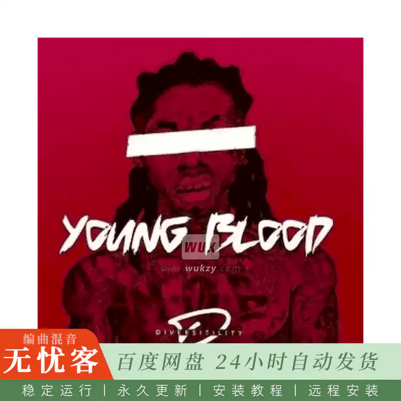 Big Citi Loops Young Blood@陷阱风格鼓组与旋律循环及MIDI