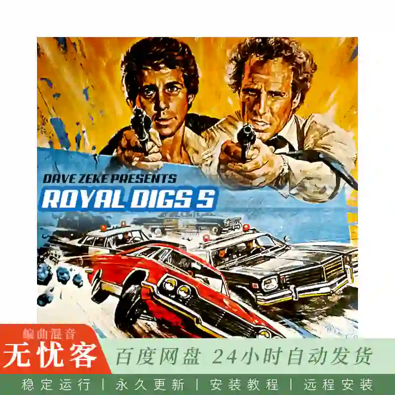 Boom Bap Labs Dave Zeke Royal Digs 5@30个稀有黑胶采样素材