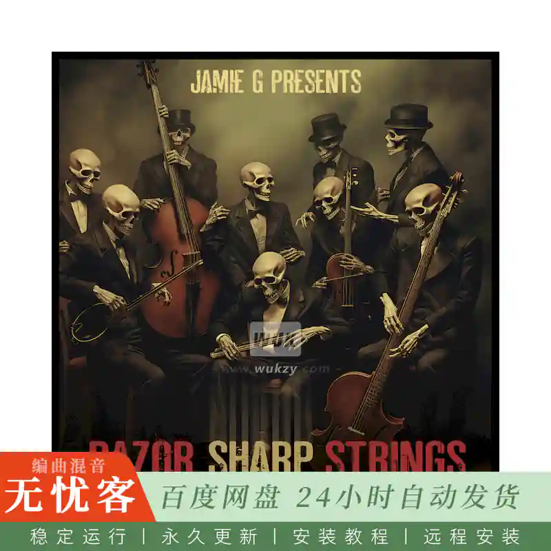 Boom Bap Labs Jamie G Razor Sharp Strings@尖锐弦乐采样素材