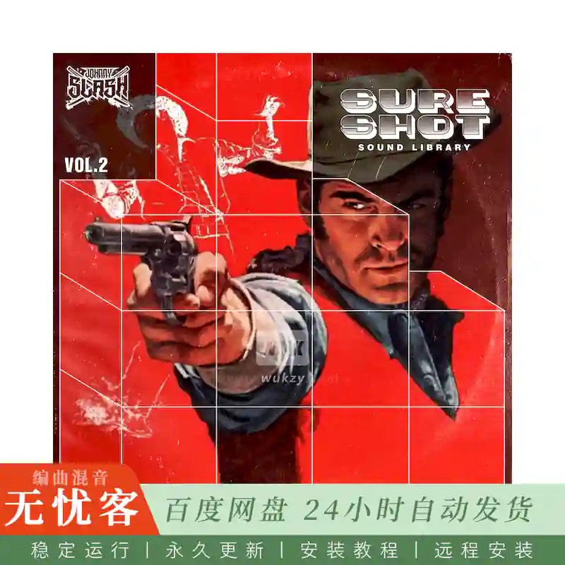 Boom Bap Labs Johnny Slash Sure Shot Sound Library 2@20个主采样与10条贝斯线