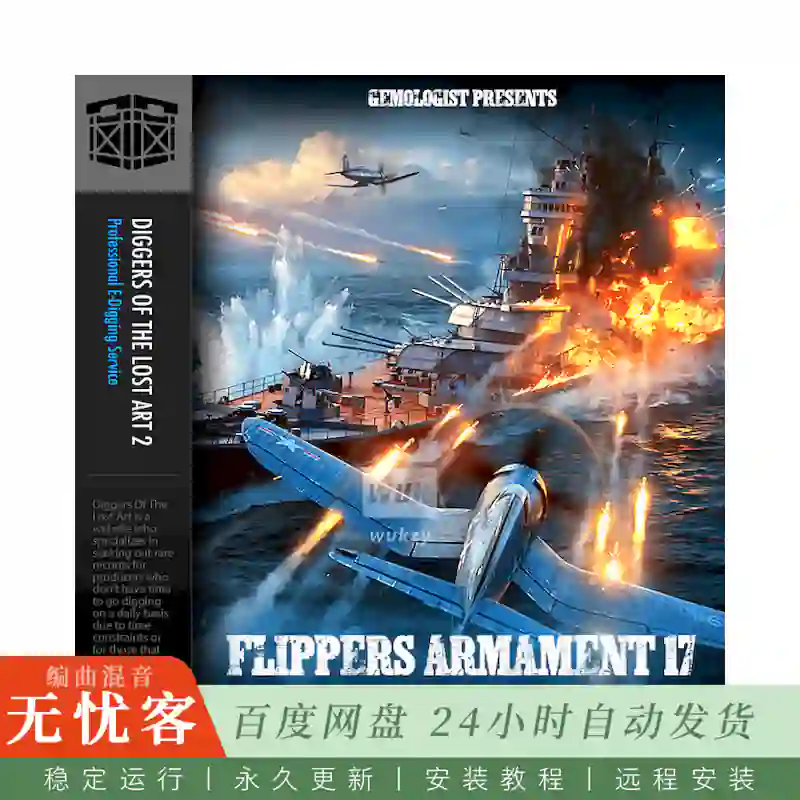 Boom Bap Labs Solution Beats Flippers Armament 17@10个精选黑胶采样素材
