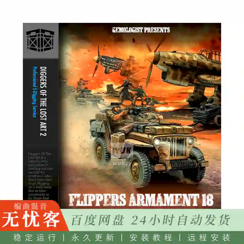 Boom Bap Labs Solution Beats Flippers Armament 18@10个精选黑胶采样素材