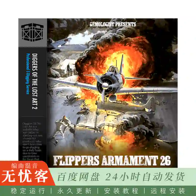 Boom Bap Labs Solution Beats Flippers Armament 26@10个稀有黑胶采样素材