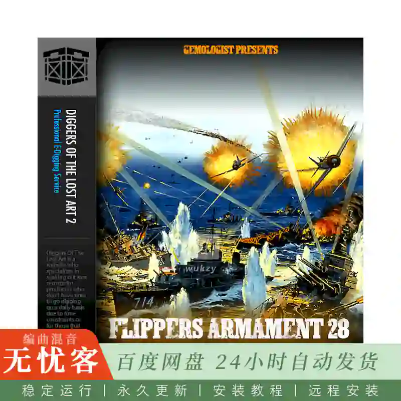 Boom Bap Labs Solution Beats Flippers Armament 28@10个稀有黑胶采样素材