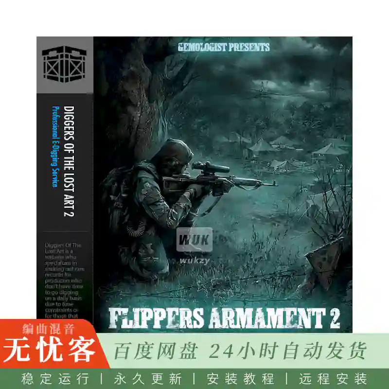 Boom Bap Labs Solution Beats Flippers Armament 2@10个精选黑胶采样素材