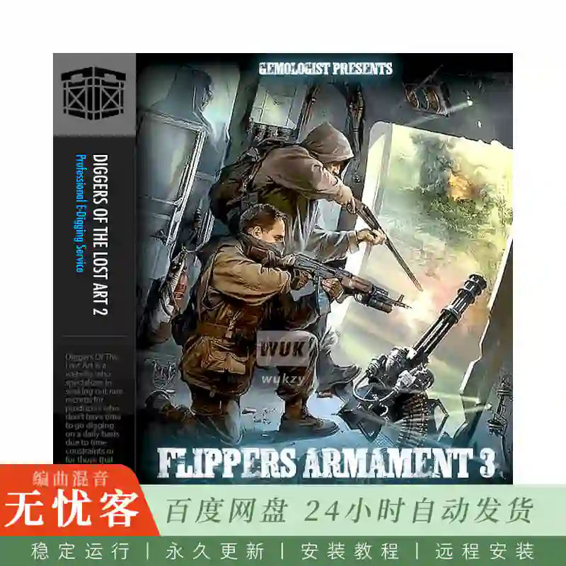 Boom Bap Labs Solution Beats Flippers Armament 3@10个精选黑胶采样素材