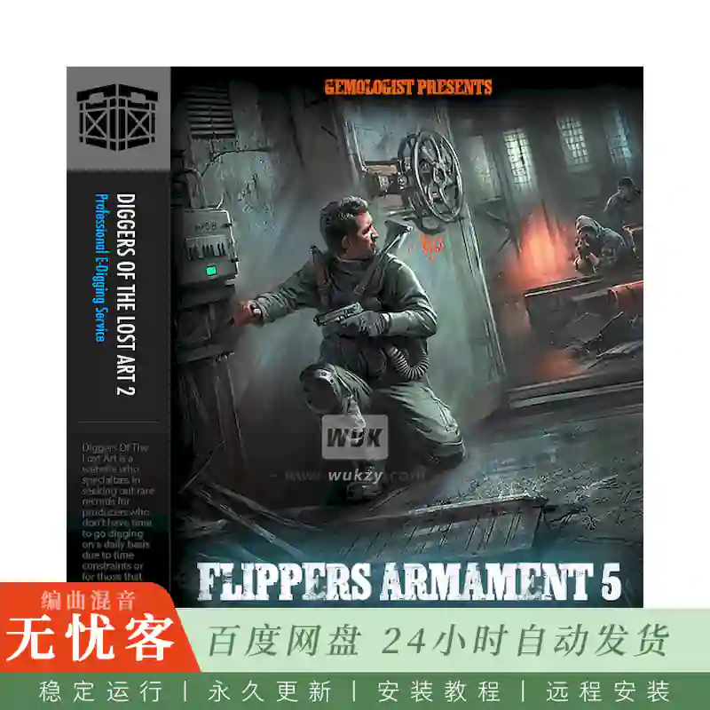 Boom Bap Labs Solution Beats Flippers Armament 5@10个精选黑胶采样素材