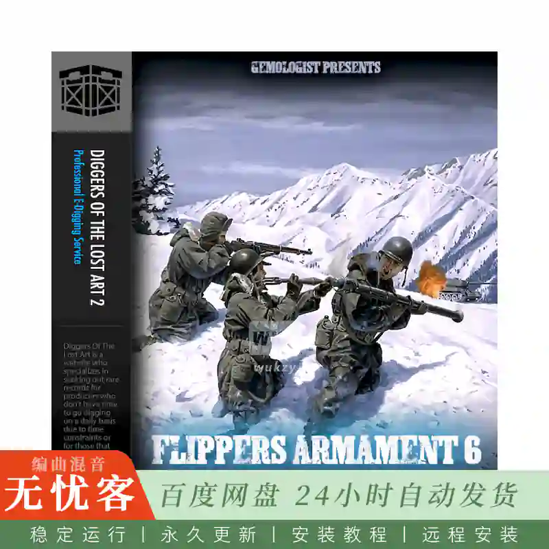 Boom Bap Labs Solution Beats Flippers Armament 6@10个精选黑胶采样素材