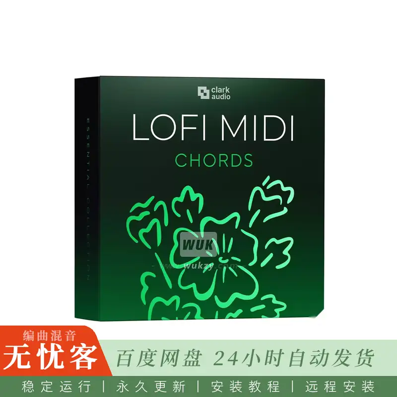 Clark Audio Lofi MIDI – Chords & Melodies MIDI@低保真和弦旋律MIDI