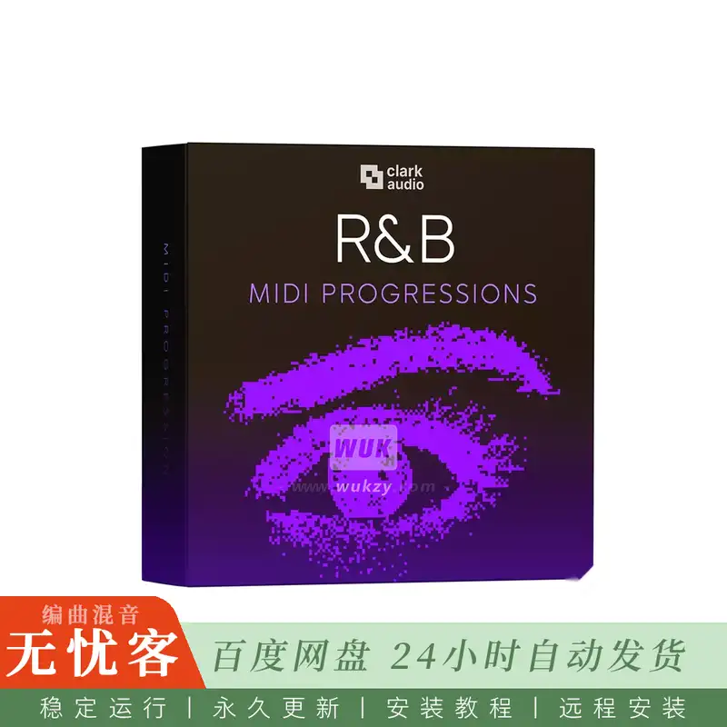 Clark Audio R&B – MIDI Pack MIDI@节奏蓝调风格MIDI素材