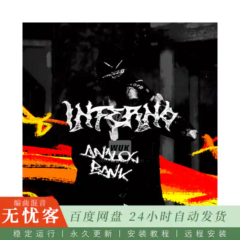 Hypn Vault Inferno Detroit Production Suite@底特律陷阱鼓组吉他循环与预设（Win）