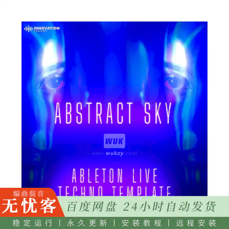 Innovation Sounds Abstract Sky Ableton 11 Techno Template@科技舞曲工程模板（Ableton）