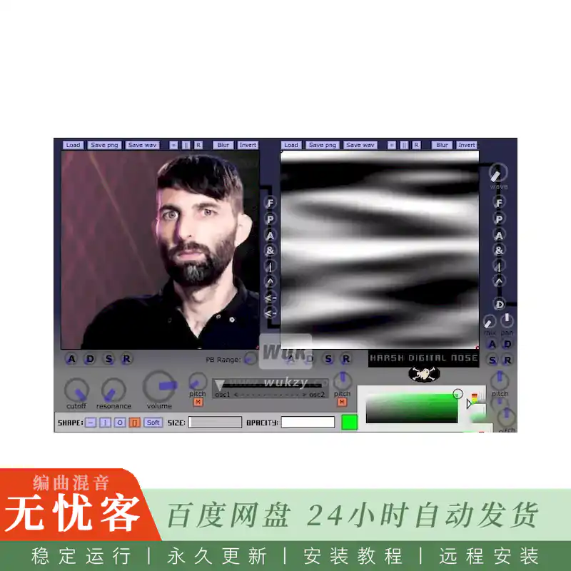 Insert Piz Here Harsh Digital Nose@数字鼻音共振滤波效果器（Win+Mac）