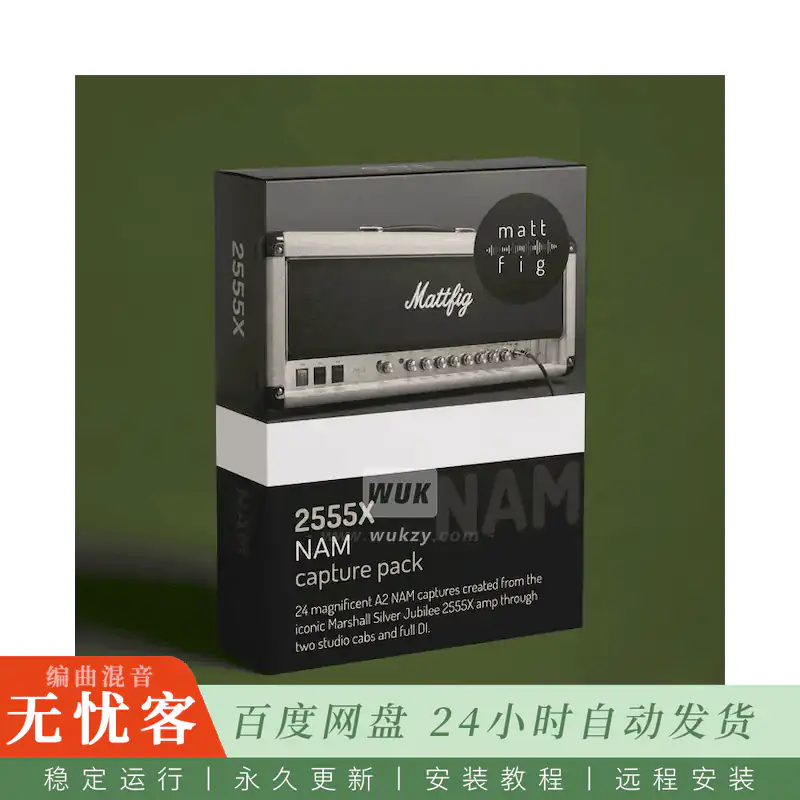 MATT Fig Fig 2555X NAM Capture Pack@Marshall Silver Jubilee 2555X音色捕获