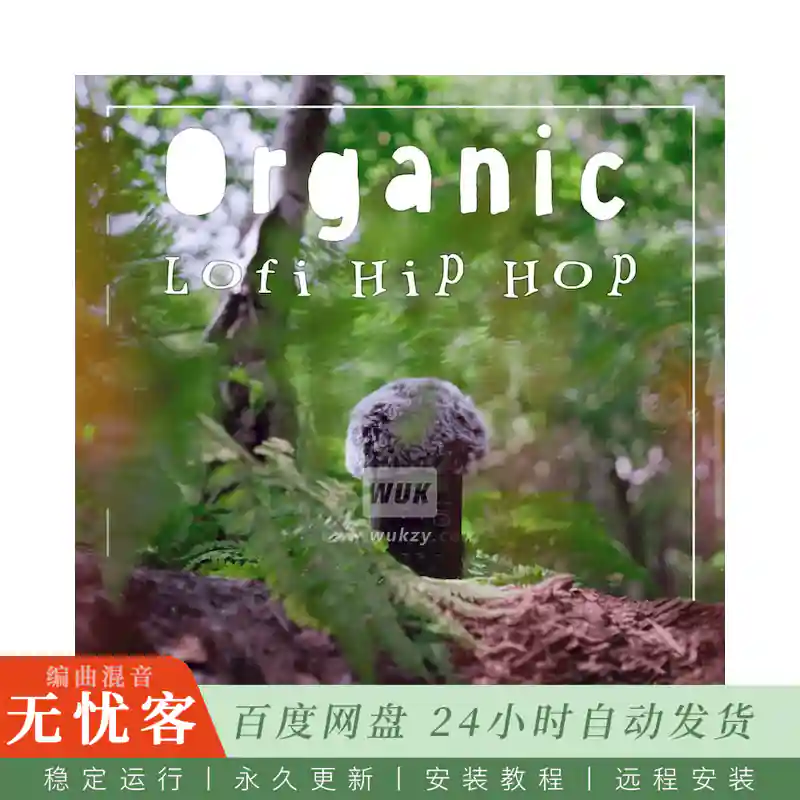 Mondo Loops Organic Lofi Hip Hop Vol 1@有机吉他钢琴人声与鼓组综合工具包