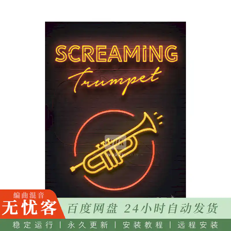 Realitone Screaming Trumpet@Wayne Bergeron六十余种奏法小号（Kontakt）
