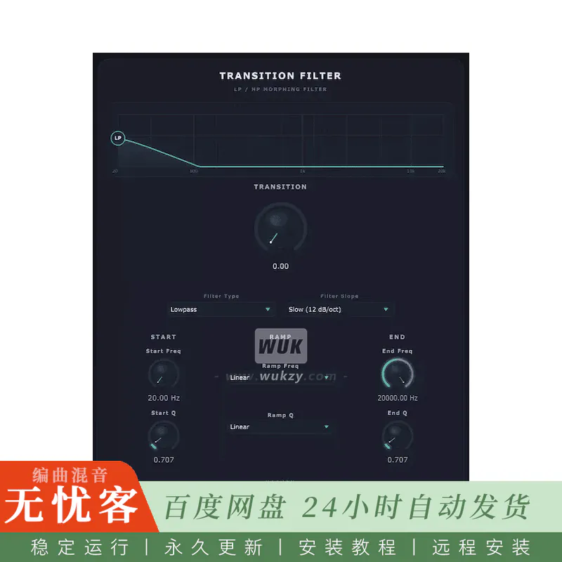Rouven Kajuby Transition Filter@过渡滤波与创意效果器（WIN）