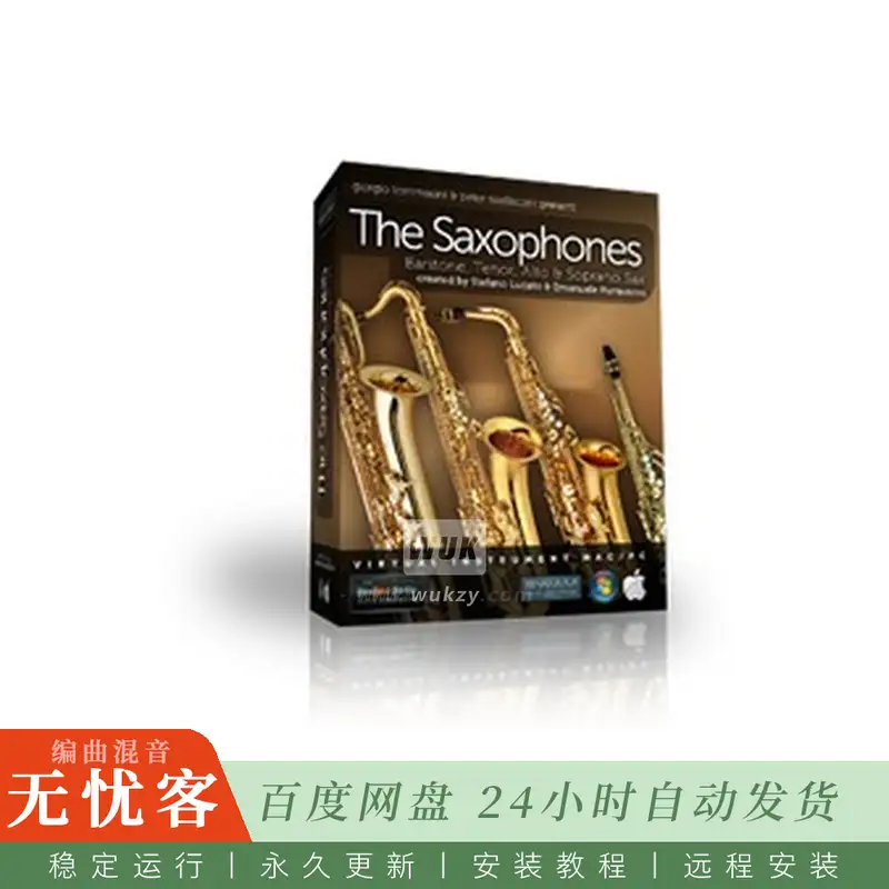 Sample Modeling The Saxophones@高音中音次中音上低音萨克斯合集（Win+Mac）