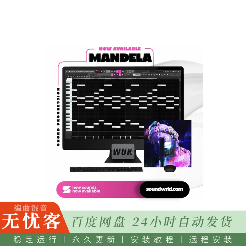 Soundwrld Mandela@叙事感钢琴与和弦编排的MIDI素材包