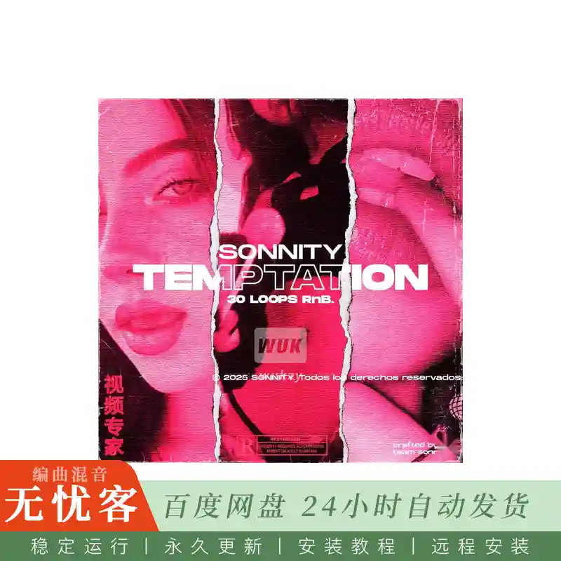 Sounplace Temptations Vol.1@节奏蓝调与陷阱灵魂综合采样套件（Wav）